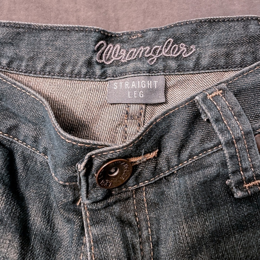 Straight Leg Men’s Wranglers 33x36